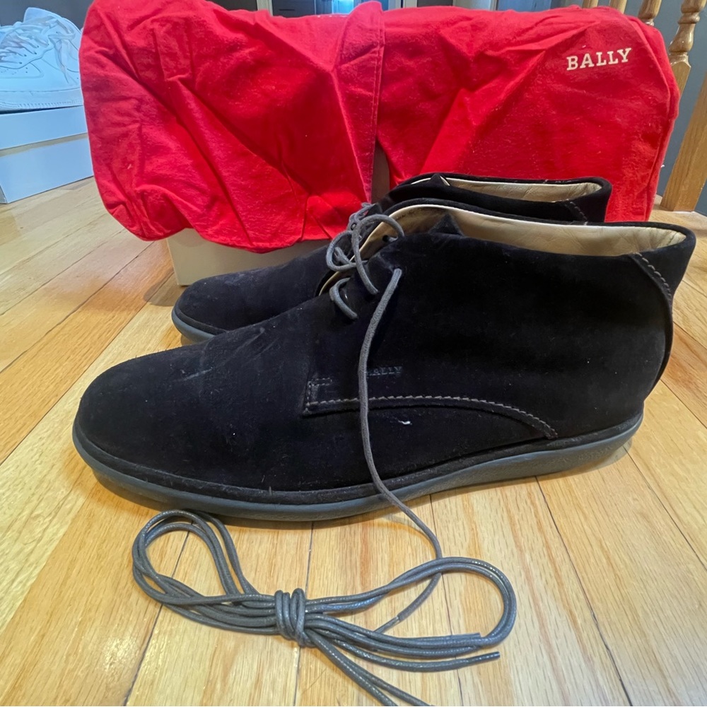 Bally Suede Dress Shoe - Picture 4 of 7